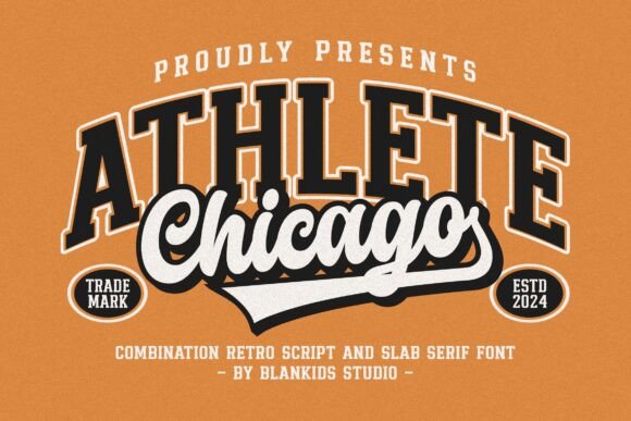 Chicago Athlete Font for Bold Branding