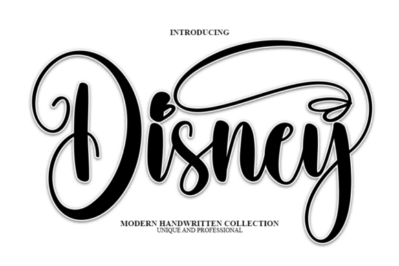 Disney Font for Branding Projects
