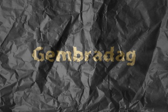 Gembradag: A Script Font That Elevates Editorial Design