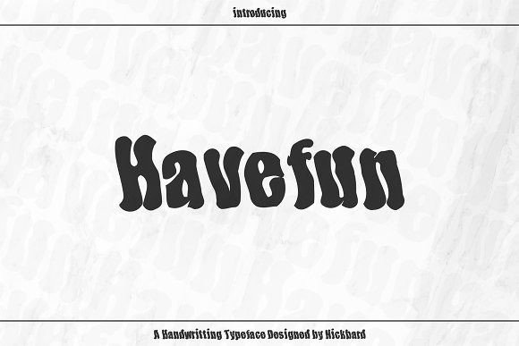 Havefun: A Playful Font for Creative Publishing
