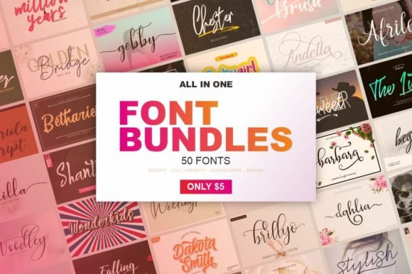 How All in One Font Bundles Elevated My Brand’s Visual Identity