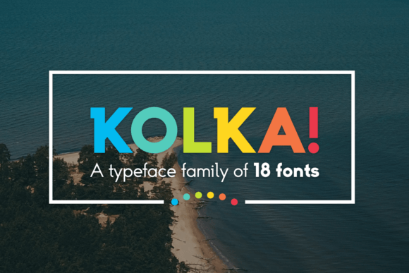 Kolka Sans Serif Font for Handmade Creations