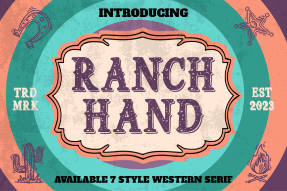 Ranch Hand Font for a Wild West Web Design