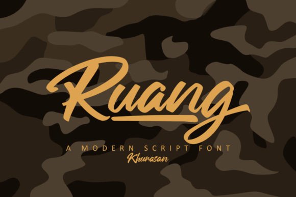 Ruang Font for Modern Campaign Designs
