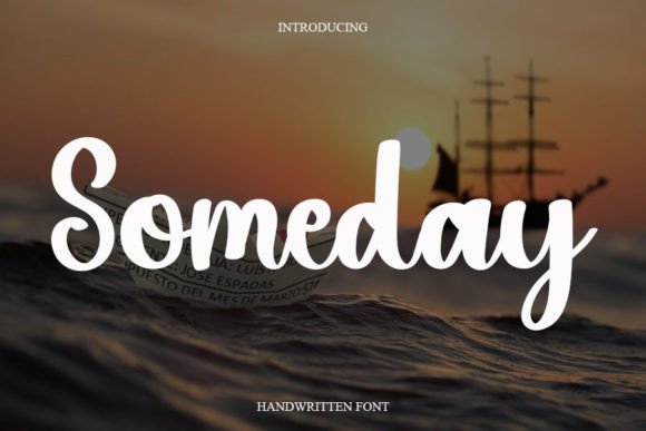 Someday: A Handwritten Font That Elevates Web Design
