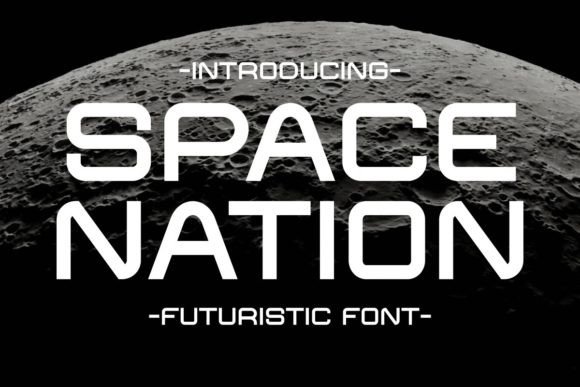 Space Nation Font for Handmade Creations