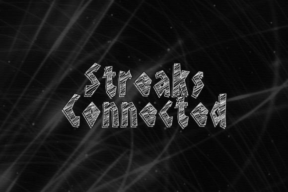 Streaks Connected: A Font That Elevates Brand Identity