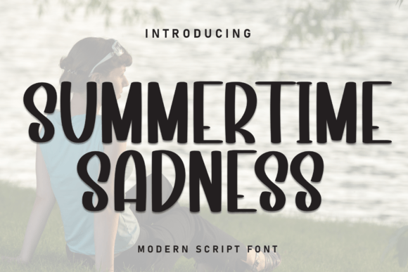 Summertime Sadness Font for Branding and Design