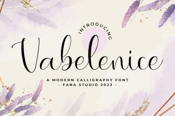 Vabelenice: A Romantic Script Font for Branding Magic